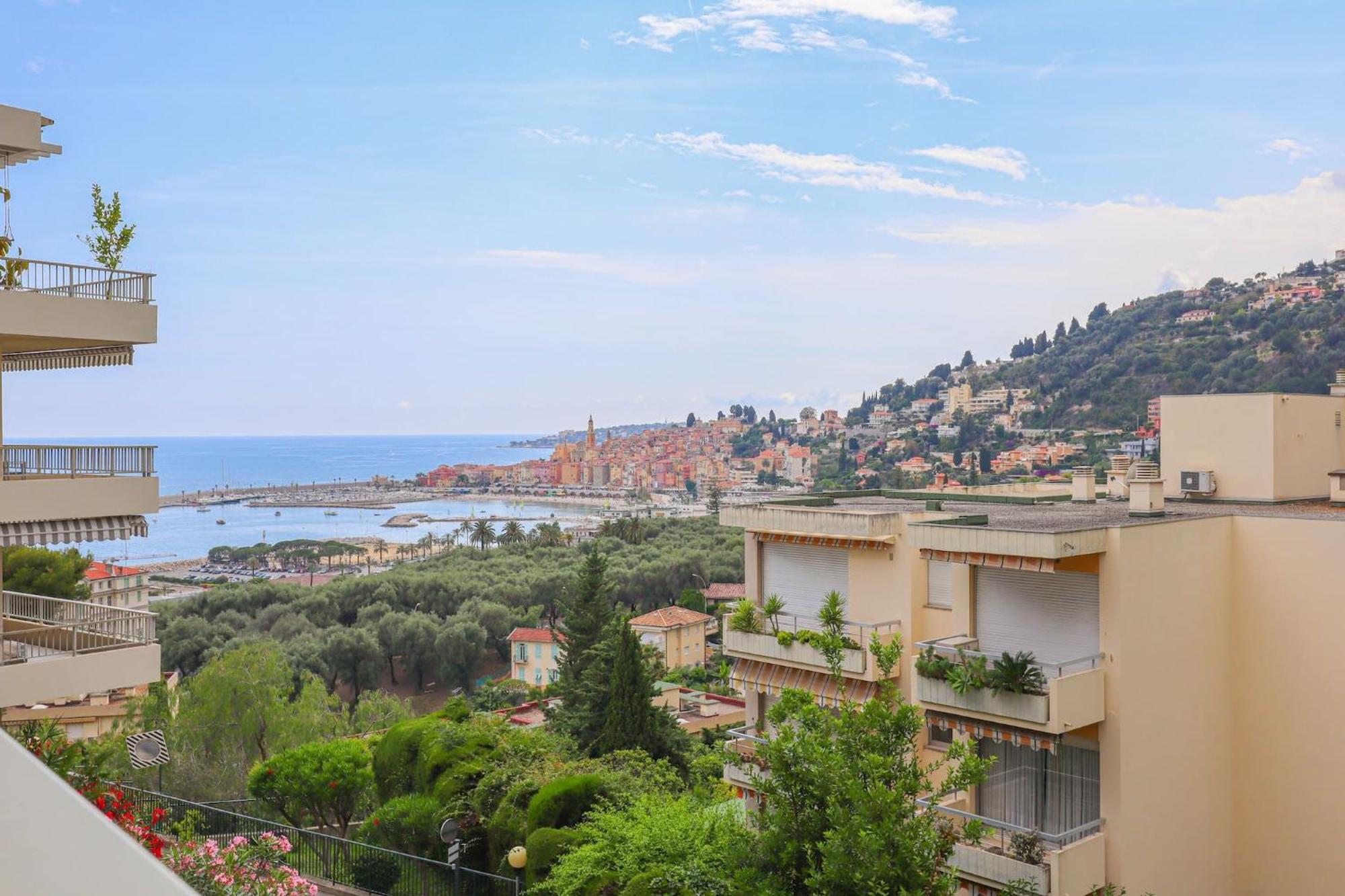 « La Grande Residence » Vue Mer, Piscine Menton Exterior foto